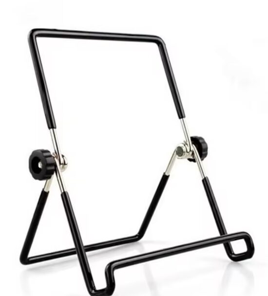 Универсальный металлический держатель для планшета, телефона, настольная подставка, складная, для планшета 7"-8", черный